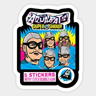 The Aquabats Merch Gum Pack Sticker